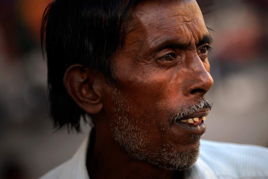 Photo of an Indian man in Udaipur in India.